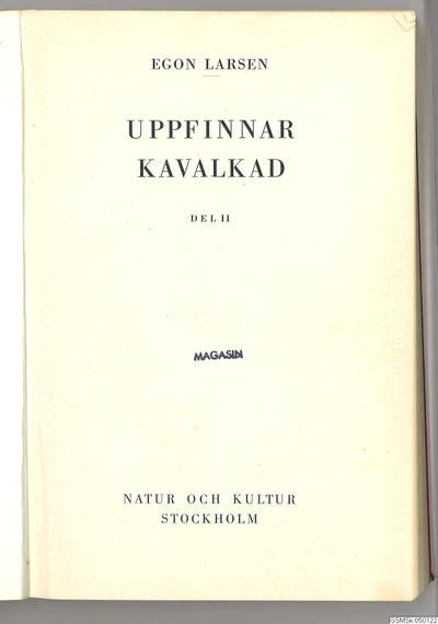 lärobok, historia, böcker, textbok, Vår underbara värld [serien], D.2, Uppfinnarkavalkad