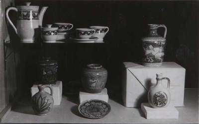 Ceramics display