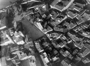 Veduta aerea di Città di Castello. 11 aprile 1942