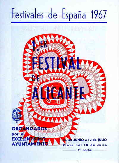 Festivales de España. I Festival de Alicante 1967