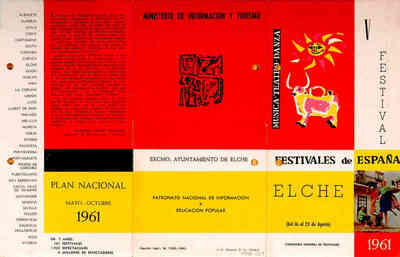 Festivales de España. V Festival de Elche 1961