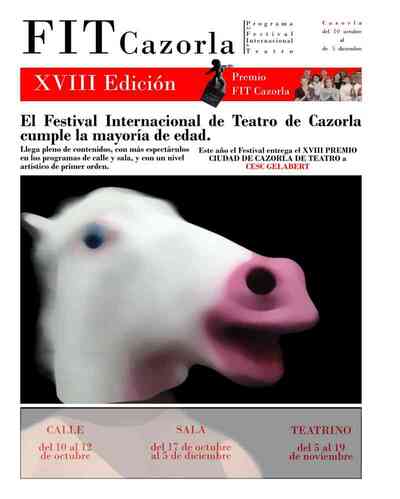 XVIII Festival Internacional de Teatro. FIT Cazorla