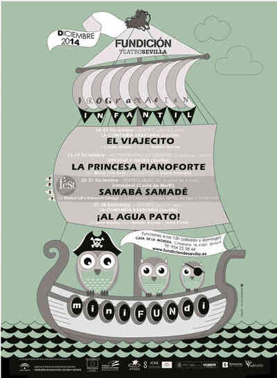 Fundición Teatro Sevilla. Diciembre 2014. Programación Infantil