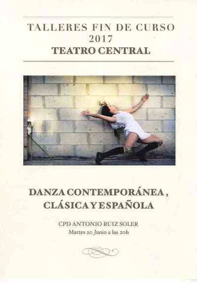 Talleres Fin de Curso 2017 Danza contemporánea, clásica y española