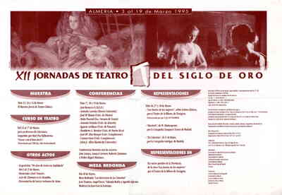XII Jornadas de Teatro del Siglo de Oro