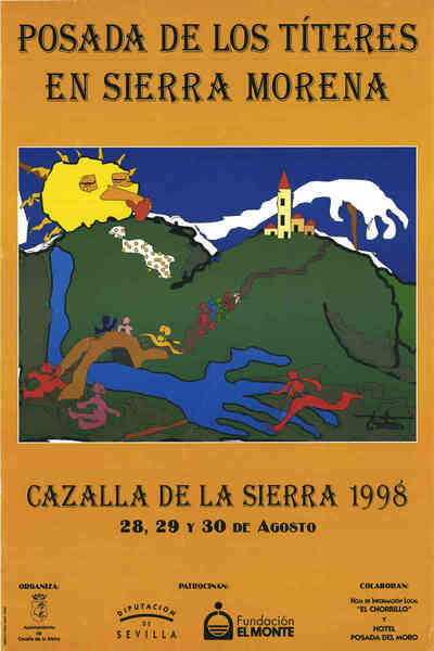 Posada de los títeres en Sierra Morena