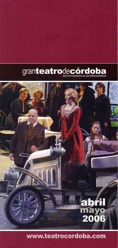 Gran Teatro de Córdoba. Abril-mayo 2006