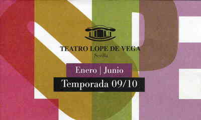 Teatro Lope de Vega. Enero-junio 2010