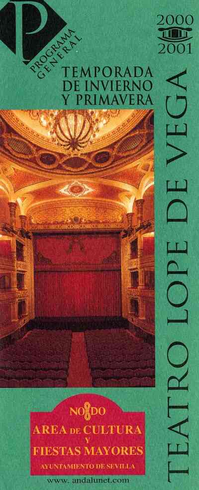 Teatro Lope de Vega. Invierno y primavera 2000-2001