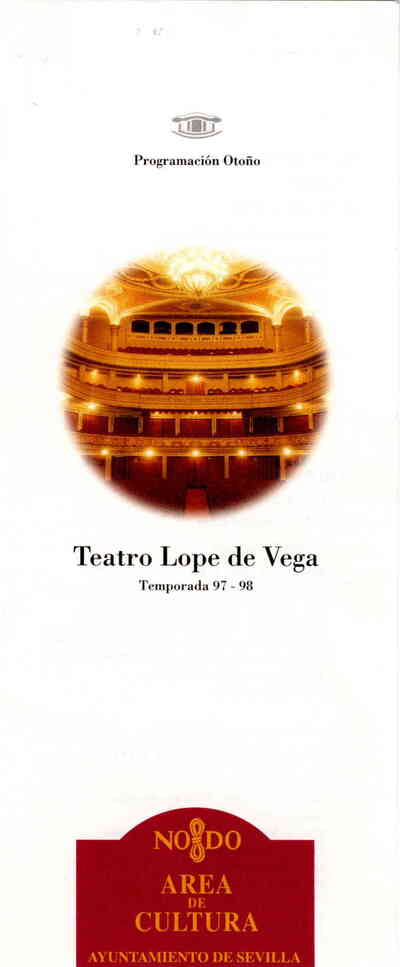 Teatro Lope de Vega. Otoño 1997