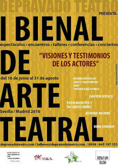 I Bienal de arte teatral