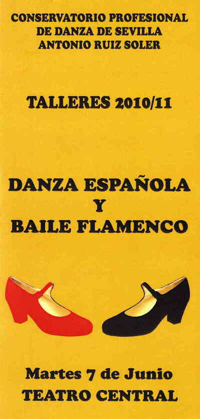 Talleres 2010/2011. Danza española y baile flamenco