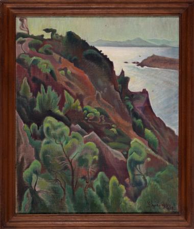 Landscape (rock and sea), Semertzidis Valias, 1939