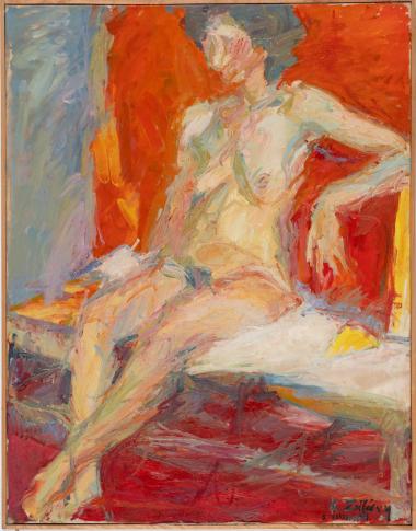 Half Nude, Zazani Ekaterini, 1979