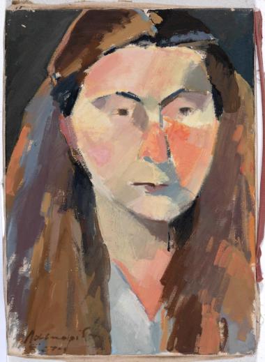 Female head, Laskaridou Anna, 1977