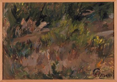 Outdoor study, Lachaniotou Irini, 1969