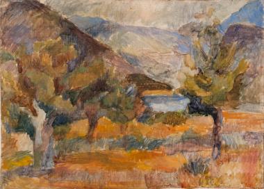 Outdoor study, Stavraki Regina, 1968