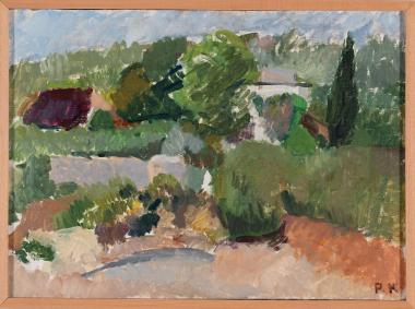 Outdoor study, Maria Karpathopoulou, 1966