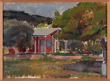 Outdoor study, Pavlos Sideris, 1965