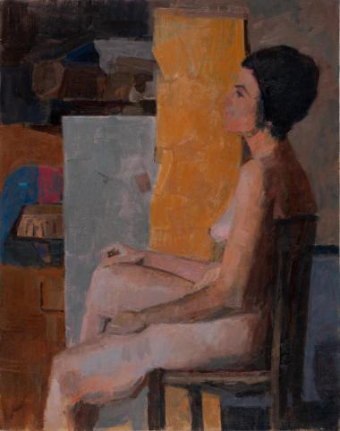 Female semi-nude, Basil of Cyprus, 1961