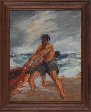 The fisherman, Alexandrakis Alexandros, 1937