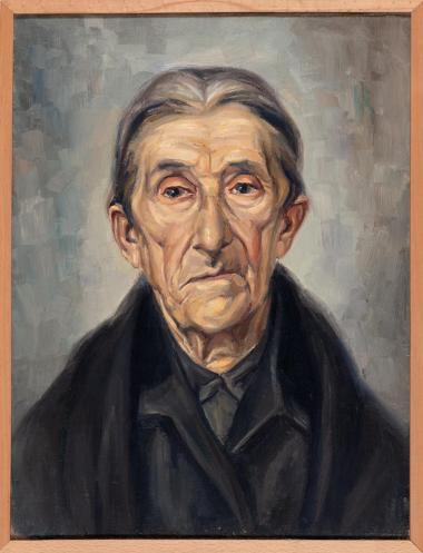 Head of an old woman, Alexandros Papailiopoulos, 1931