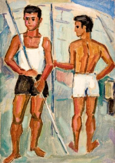 Άτιτλο, Dimosthenis Kokkinidis, 1958