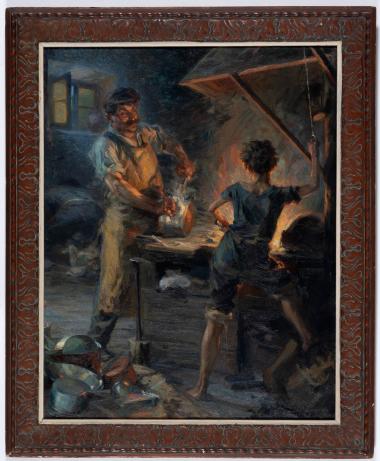 The potter, the gypsy, Dimitrios Biskinis, 1914