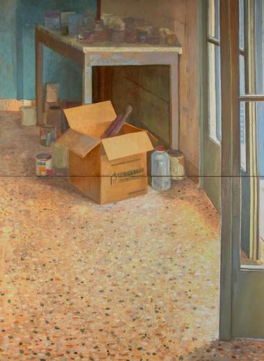 Morning in the lab, Marouda Kalliroi, 1989