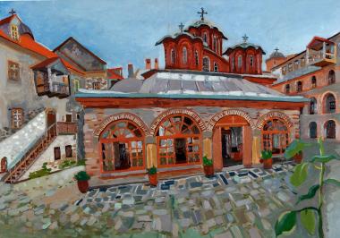 I. M. Koutloumousiou Monastic community of Mount Athos, Marinos Kouridakis, 1991