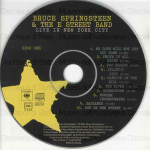 Bruce Springsteen & The E Street Band : Live in New York City