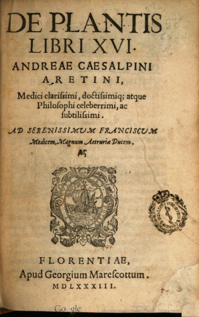 De plantis libri XVI