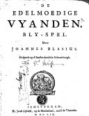 De edelmoedige vyanden bly-spel