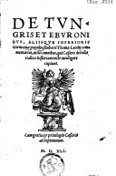 De Tungris et Eburonibus, aliisque inferioris Germaniae populis ... commentarius, utilis omnibus qui Caesaris de Bello Gallico historiam recte intelligere cupiunt