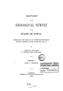 Report on the geological survey of the state of Iowa embracing the results of investigation made during portions of the years 1855, 56 & 57