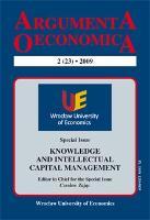 Reference model of knowledge management and its cultural context. Argumenta Oeconomica, 2009, No 2 (23), s. 35-57