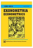 On measuring the real value of production. Reflections on the economic order of the real world on occasion of the financial crisis. Ekonometria = Econometrics, 2013, Nr 1 (39), s. 162-183Econometrics