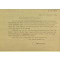 Brief von Baumann, K. an Thirring, Hans (Wien, 1956-09-17)