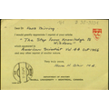Brief von McGill University Department of Anatomy [Blair, Mona H.] an Thirring, Hans (Montreal, 1956-12-06 (Poststempel))