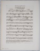 6 Fantaisies faciles sur des thèmes allemands pour le violon, avec accompagnement de piano, ad libitum, par M. Guichard. N° 2. Op. 36. L'absence de Beethoven. Le Delire du coeur de Beethoven
