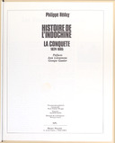 Histoire de l'Indochine. 1 : La conquête : 1624-1885 / préfaces Jean Letourneau, Georges Gautier / Philippe Héduy