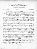 I tappezzieriLes tapissiers : caprice-polka [pour] piano [et violon] / V. B. ColonnaThe upholesterers