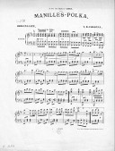 Manilles-polka : piano / V. B. Colonna