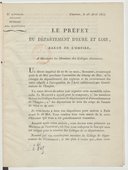 Chartres, le 26 avril 1815 . Le préfet du département d'Eure-et-Loir,... à MM. les membres des collèges électoraux