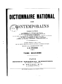 Dictionnaire national des contemporains : contenant les notices des membres de l'Institut de France, du gouvernement et du parlement français, de l'Académie de médecine.... Tome 2 / sous la dir. de C.-E. Curinier