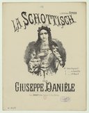 La schottisch : pour piano à 4 mains (12e éd.) / de Guiseppe Daniele ; [arrangée] par Ed. Thuillier