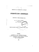 Théorie des instruments d'optique : interprétation géométrique et continuation de la théorie des lentilles de Gauss / par M. Adolphe Martin,...