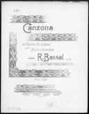 Canzona en forme de canon pour piano à 4 mains, op. 31 / par R. Bassal