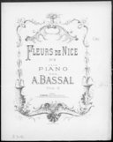 Fleur de Nice : N° 2 : pour piano / par A. [sic] Bassal ; [ill. par] A. Maillot
