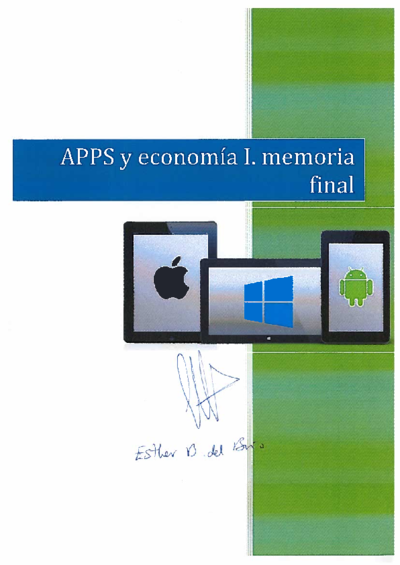 Apps y economía IApp para edición de planes de negocio